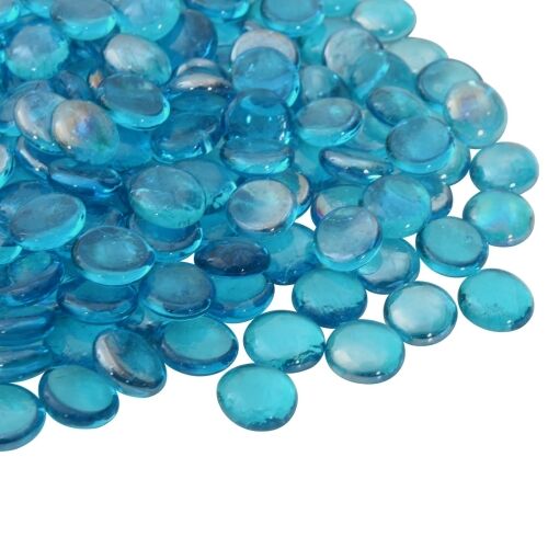 Stakleni nugget 17-19 mm Aqua plava Stakl - Aqua plava 10 kg (1900-2100 kom) Cijena