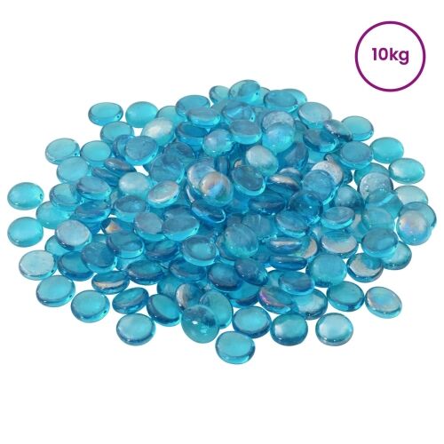 Stakleni nugget 17-19 mm Aqua plava Stakl - Aqua plava 10 kg (1900-2100 kom) Cijena