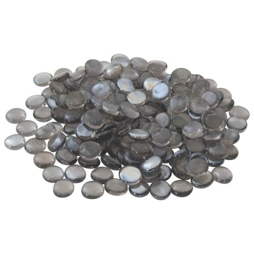 Stakleni nugget 17-19 mm Ljubičasto siva Stakl - Ljubičasto sivo 10 kg (1900-2100 kom) Cijena