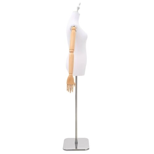 Podesivi maneken 165-213 cm s postoljem Žena PP Bijela - Bijela Žena s krunom Cijena