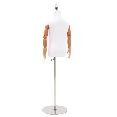 Podesiva lutka 120-150 cm s postoljem Uniseks PP Bijela - Bijela s glavu krune 2-3 godine Cijena
