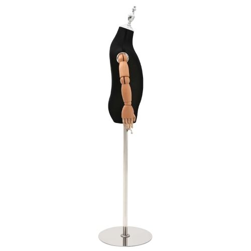 Podesiva lutka 120-150 cm s postoljem Uniseks PP Crna - Crna s glavu krune 2-3 godine Cijena