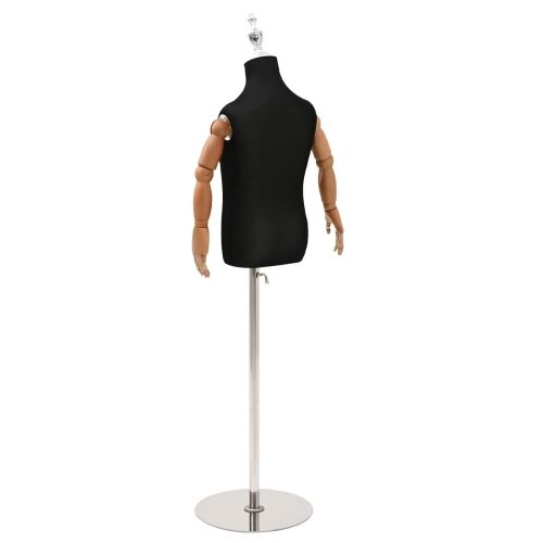 Podesiva lutka 120-150 cm s postoljem Uniseks PP Crna - Crna s glavu krune 2-3 godine Cijena