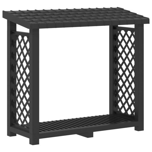 Drva za potpalu 114 x 46 x 101 cm PP Antracit Cijena