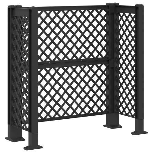 Rešetak za kantu Antracit 123 x 47 x 114 cm PP Cijena