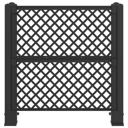 Rešetak za kantu Antracit 123 x 47 x 114 cm PP Cijena