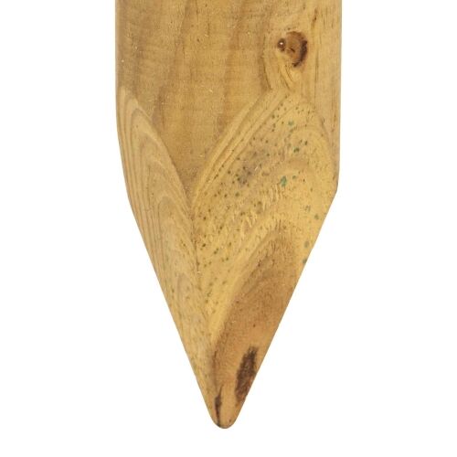 Ograde 15 kom. Smeđa 120 cm Masivna borovina - Ø 5 x 120 cm Cijena