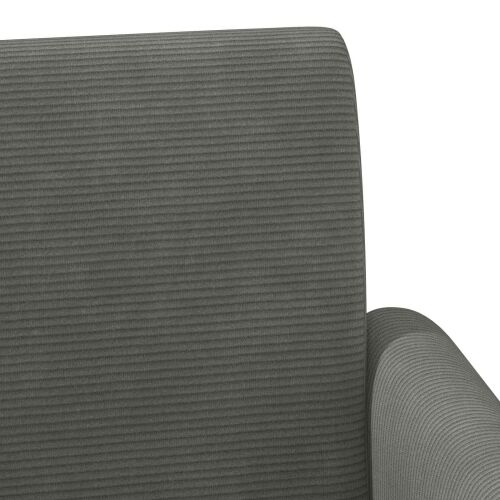 Ljubavni kauč s gumbima Tamnosiva 116 x 67 x 81 cm - Tamnosiva Cijena