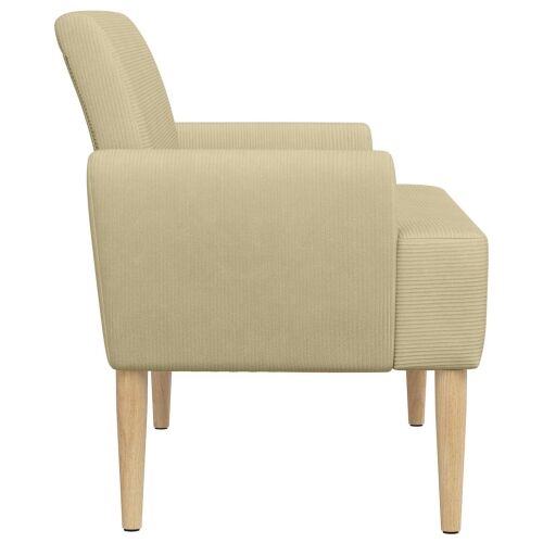 Ljubavni kauč s gumbima Svijetlozeleni sivi 116 x 67 x 81 cm - Svijetlo zelena siva Cijena