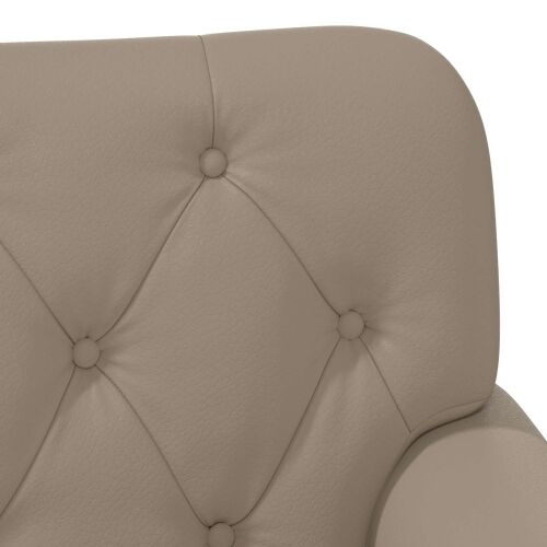 Ljubavni kauč s gumbima Boja cappuccina 120 x 65 x 77 cm - Boja cappuccina Cijena
