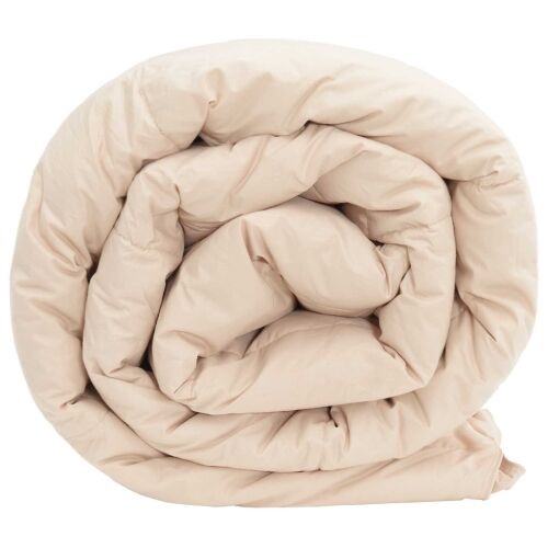 Ljetni pokrivač Bež 155 x 220 cm 100% prirodni kapok - 155 x 220 cm Cijena
