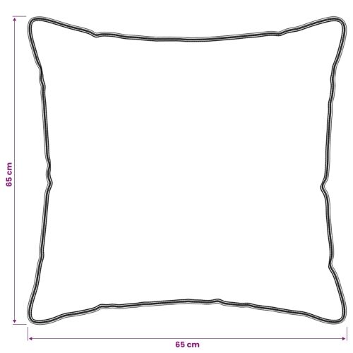 Jastuk 2 kom. 65 x 65 cm Sve sezone Kapok vlakno Bež - 65 x 65 cm 2 Cijena