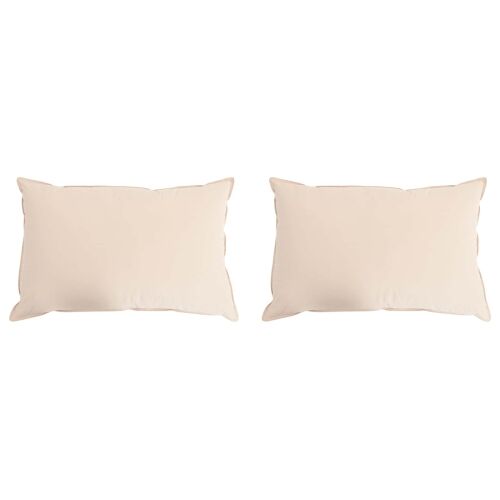 Jastuk 2 kom. 60 x 80 cm Sve sezone Kapok vlakno Bež - 60 x 80 cm 2 Cijena