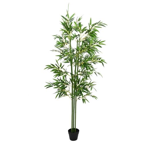 Umjetno bambusovo drvo 2 kom. Zelena 60 x 18 x 190 cm - 190 cm 2 Cijena