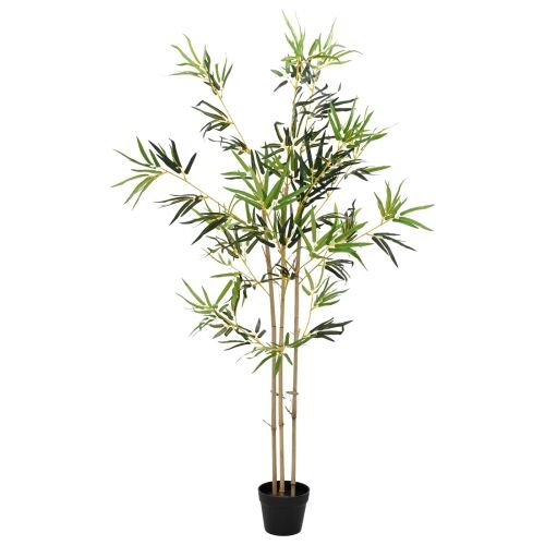 Umjetno bambusovo drvo Zelena 55 x 16 x 150 cm Tkanina i bambus - 150 cm Cijena