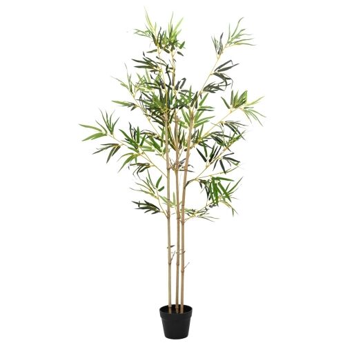 Umjetno bambusovo drvo Zelena 55 x 16 x 150 cm Tkanina i bambus - 150 cm Cijena
