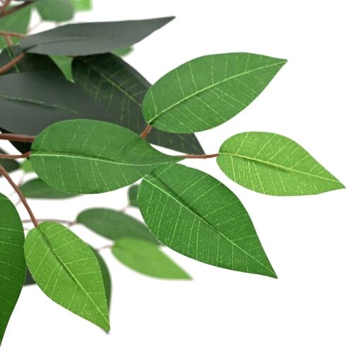 Umjetna ficus biljka Zelena 90 x 16 x 110 cm Tkanina i drvo Cijena
