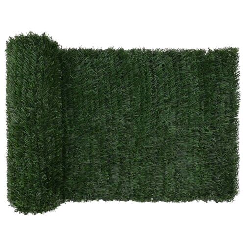 Umjetna ograda Tamnozelena 1 x 4 m PVC i čelik - 1 x 4 m Tamnozelena Cijena