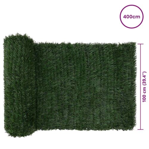 Umjetna ograda Tamnozelena 1 x 4 m PVC i čelik - 1 x 4 m Tamnozelena Cijena