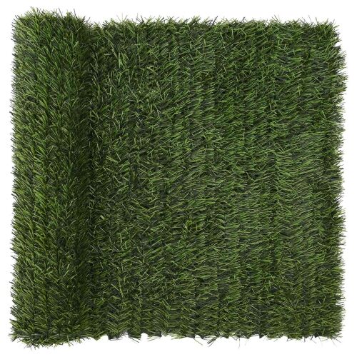 Umjetna ograda Svijetlo zelena 1 x 5 m PVC i čelik - 1 x 5 m Svijetlo zelena Cijena