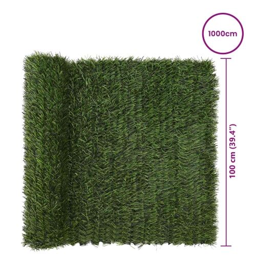 Umjetna ograda Svijetlo zelena 1 x 10 m PVC i čelik - 1 x 10 m Svijetlo zelena Cijena
