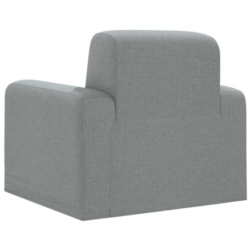 Fotelja Svjetlosiva Tkanina - Svjetlosiva Cijena