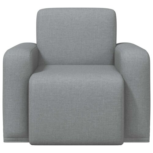 Fotelja Svjetlosiva Tkanina - Svjetlosiva Cijena