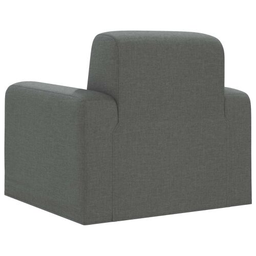 Fotelja Tamnosiva Tkanina - Tamnosiva Cijena