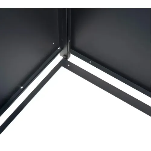 Westmann -&nbsp; Metalno spremište za kante za smeće s nožnom pedalom | Pedura 2 | 2x240L | antracit - BRANDED IN GERMANY Cijena