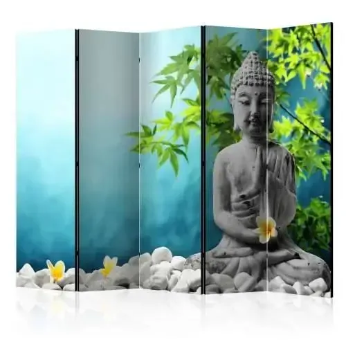 Paravan u 5 dijelova - Buddha: Beauty of Meditation II - ZADNJI KOMAD Cijena