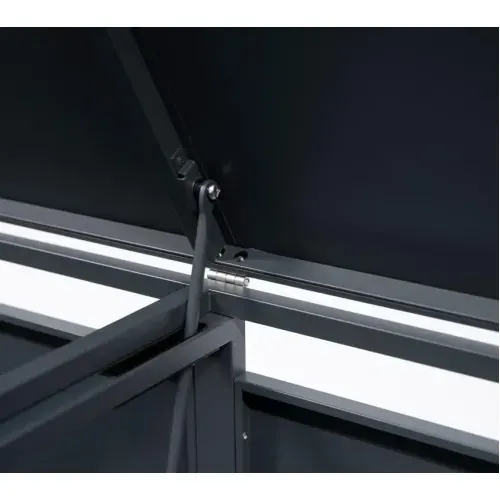 Westmann -&nbsp; Metalno spremište za kante za smeće s nožnom pedalom | Pedura 3 | 3x240L | antracit - BRANDED IN GERMANY Cijena