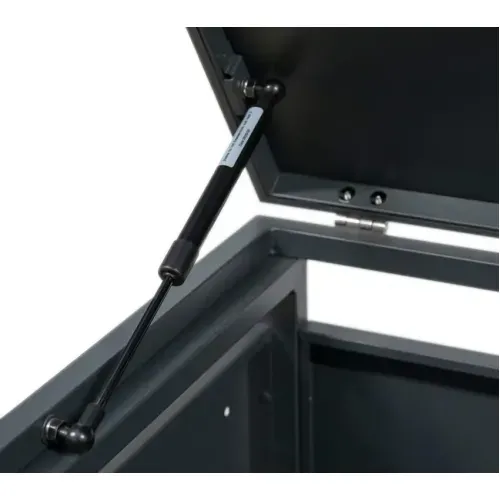 Westmann -&nbsp; Metalno spremište za kante za smeće s nožnom pedalom | Pedura 3 | 3x240L | antracit - BRANDED IN GERMANY Cijena