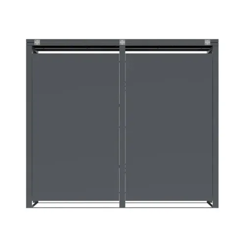 Westmann Varius 2 | Spremište za 2 kante za smeće | 2 x 240L | Drveni izgled - BRANDED IN GERMANY Cijena