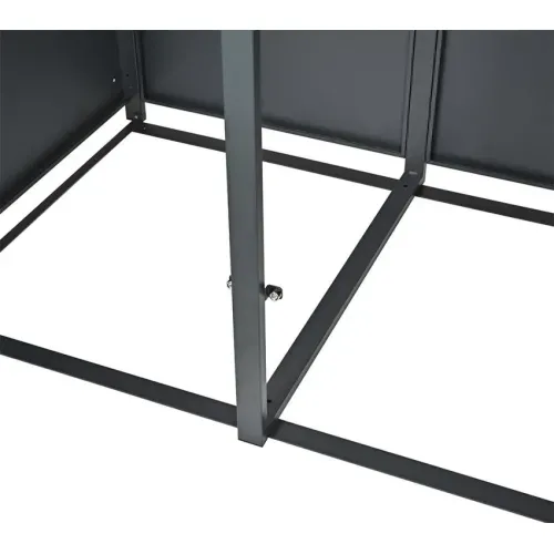 Westmann Tonus 3 | Metalno spremište za 3 kante za smeće | 3 x 240L | Antracit - BRANDED IN GERMANY Cijena
