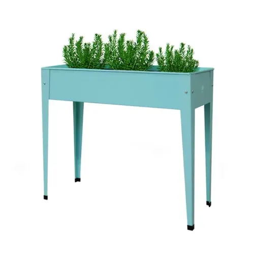 Herstera Garden Urban | Povišena gredica | Visoka tegla za cvijeće | 72 L | 100x40x84 cm - Menta - BRANDED IN EU Cijena