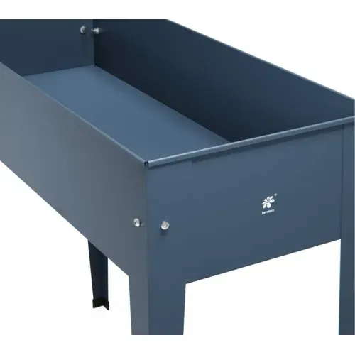 Herstera Garden Urban | Povišena gredica | Visoka tegla za cvijeće | 72 L | 100x40x84 cm - Antracit - BRANDED IN EU Cijena