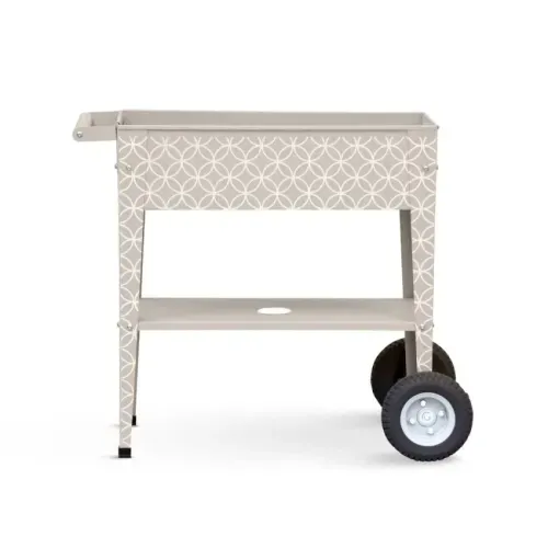 Herstera Garden metalna povišena gredica Barcelona | Taupe (smeđe-siva) | 85x50x80 cm- BRANDED IN EU Cijena