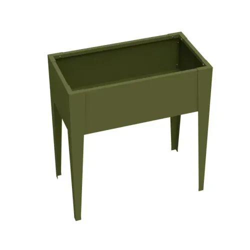 Westmann Vedura S | Balkonska povišena gredica | 60 L | 40x74x80 cm | Maslinasto zelena - BRANDED IN GERMANY Cijena