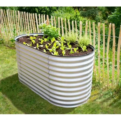 Westmann Grow Faster S | Metalna povišena gredica | 1049 L | Srebrna - BRANDED IN GERMANY Cijena