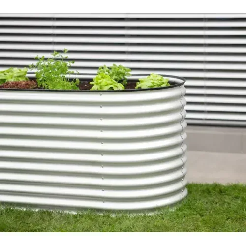 Westmann Grow Faster S | Metalna povišena gredica | 1049 L | Srebrna - BRANDED IN GERMANY Cijena