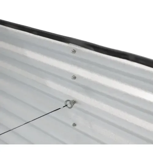 Westmann Grow Faster M | Metalna povišena gredica | 1570 L | Srebrna - BRANDED IN GERMANY Cijena