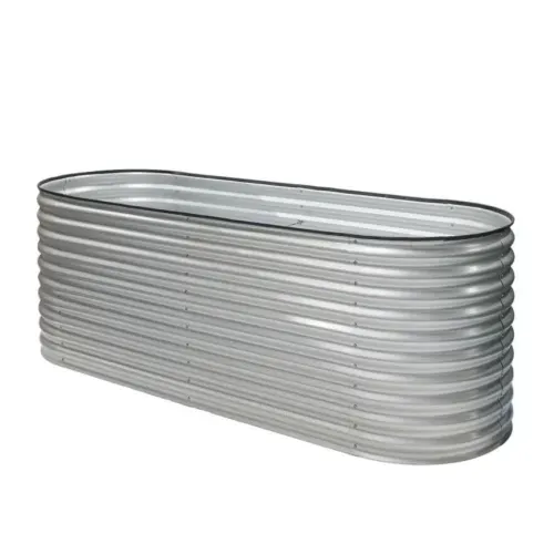Westmann Grow Faster M | Metalna povišena gredica | 1570 L | Srebrna - BRANDED IN GERMANY Cijena