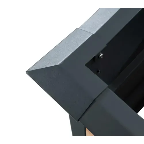 Westmann Primus-Multi M | Metalna povišena gredica sa zaštitom od puževa | 385 L | Izgled drva/Antracit - BRANDED IN GERMANY Cijena