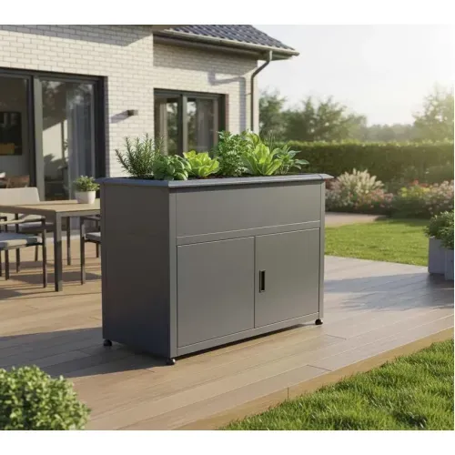 Westmann Plexa | Metalna povišena gredica sa spremnikom | Antracit - BRANDED IN GERMANY Cijena