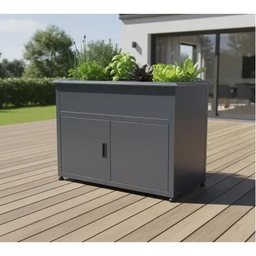 Westmann Plexa | Metalna povišena gredica sa spremnikom | Antracit - BRANDED IN GERMANY Cijena