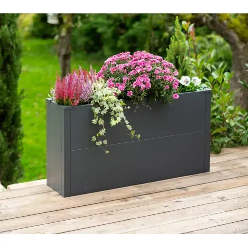 Westmann Talus L | Metalna pravokutna žardinjera | 130 L | Antracit - BRANDED IN GERMANY Cijena