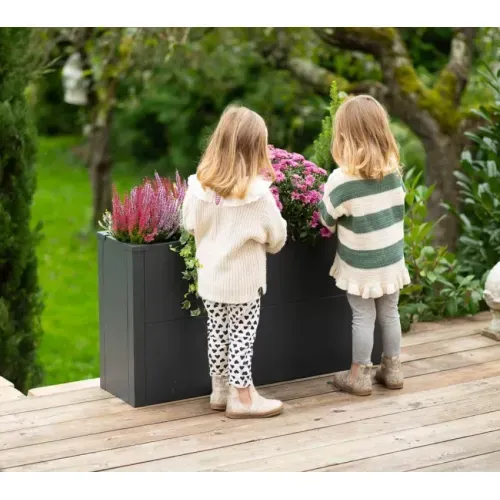Westmann Talus L | Metalna pravokutna žardinjera | 130 L | Antracit - BRANDED IN GERMANY Cijena
