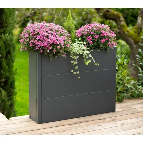 Westmann Talus XL | Metalna pravokutna žardinjera | 193 L | Antracit - BRANDED IN GERMANY Cijena
