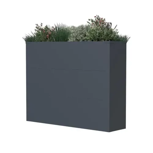 Westmann Talus XL | Metalna pravokutna žardinjera | 193 L | Antracit - BRANDED IN GERMANY Cijena