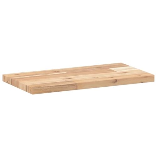 Plutajuće police 4 kom 60x20x2 cm Neobrađeno puno drvo akacije - Prirodna 60 x 20 x 2 cm 4 1 Cijena